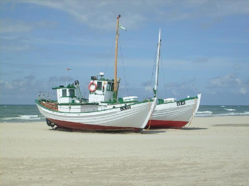 Strandläufer Villa Rosita mit Garten Rerik Esterno foto