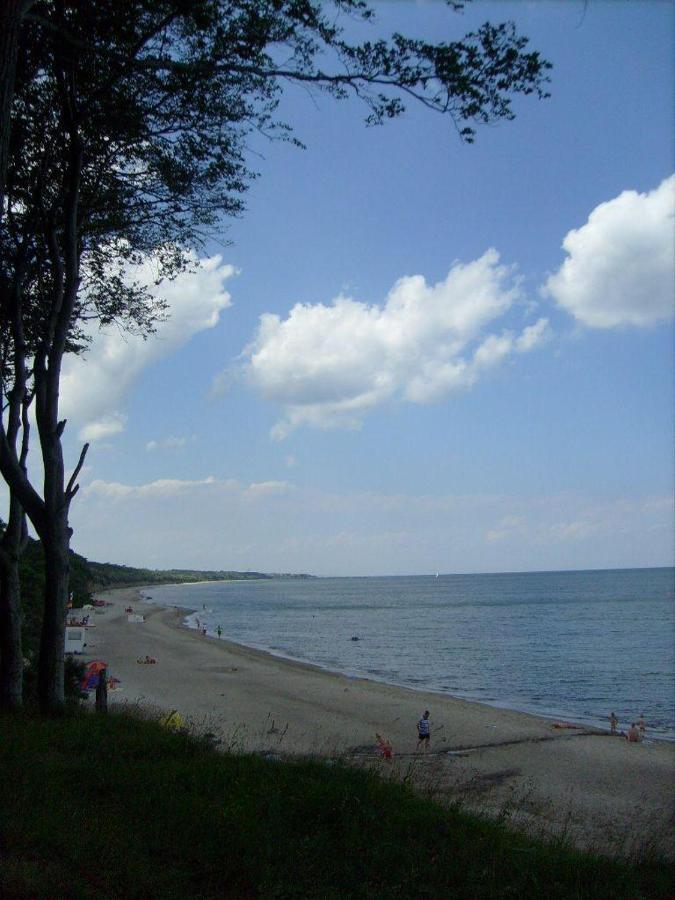 Strandläufer Villa Rosita mit Garten Rerik Esterno foto